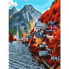 Картина по номерам У подножья гор 40х50 см Hobby Home