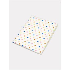 Пеленка детская Топотушки из фланели размер 90x120 1 шт арт. 0008, горошек