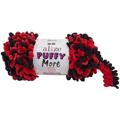 Пряжа пушистая Alize Puffy More 2 мотка по 150 г (6273)