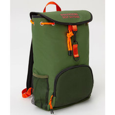 Рюкзак с накладными карманами зеленый, для мальчиков, размер One size, мод 123BBBX21024800 Button Blue
