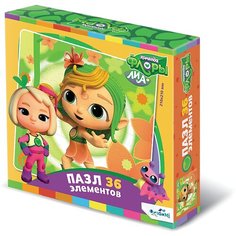 Пазл Origami Команда Флоры Лиа, 07931, 36 дет., 15.1х15.1х4.2 см