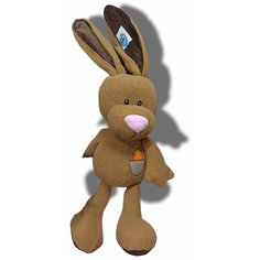 Мягкая игрушка плюшевый Кролик коричневый 70 см китай
