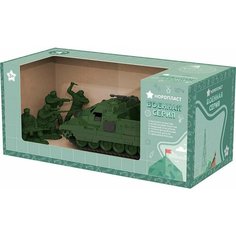 Игровой набор нордпласт Боевые машины Страж и Закат с солдатиками в коробке Россия