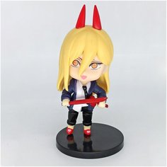 Коллекционная аниме фигурка Нендороид Человек-бензопила Пауэр/Chainsaw Man Тоторо Шоп