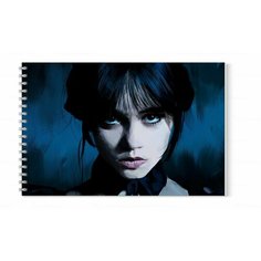 Альбом для рисования Уэнсдэй, Wednesday №3, А4 Migom