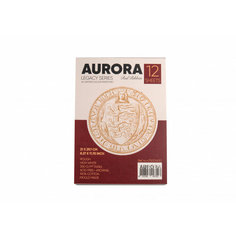 Aurora Альбом-склейка для акварели Aurora Red Ribbon Rough А4 12 л 300 г/м² 100% хлопок sela25