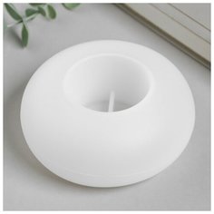 Молд силикон "Подсвечник эллипсоид" 11,7х11,7х5,3 см Нет бренда