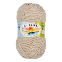 Пряжа Alpina Alpaca Grande, 35 % шерсть, 65 % альпака, 50 г, 118 м, 4 шт., 03 серо-бежевый меланж