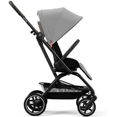 Cybex Easy S Twist+ 2 Коляска прогулочная, рама Black, Lava Grey с бампером