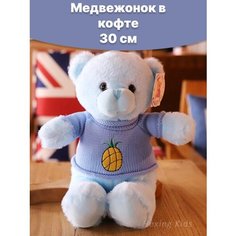 Мягкая игрушка Мишка в свитере TT Toys