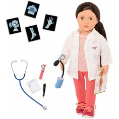 Кукла 46 см Our Generation Николь-семейный доктор; серия Профессии