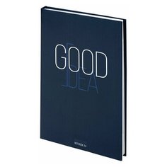 Блокнот большой формат (205х290 мм) А4, 128 л, твердый, клетка, STAFF, "Good Idea", 114406