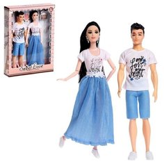 Набор кукол моделей «Семья» Noname