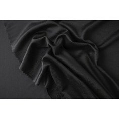 Ткань черный кашемир с волной Лоро пиана