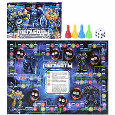 Настольная игра-ходилка "Космические мегаботы" Умка