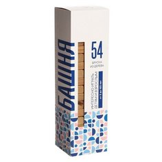 Настольная игра дженга «Башня» 54 элемента Мега Тойс