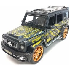Машинка с дымом Мерседес Гелендваген 1:24. Металлическая со светом и звуком. MSN Trading Limited