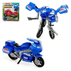 Робот «Мотоцикл», трансформируется, цвета микс Mountains