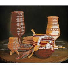 Вышивка бисером картины Северный натюрморт 44*37см Светлица