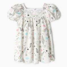 Платье детское KAFTAN "Единорог" р.30 (98-104 см)