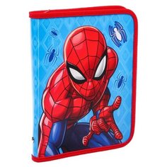 Папка для тетрадей А5, на молнии, пластик, Человек-паук Marvel