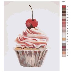 Картина по номерам Т174 "Панкейк", 60x80 см Brushes Paints