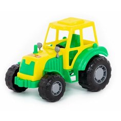 Машинка полесье Трактор Мастер, зелено-желтый П-35240/зелено-желтый
