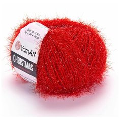 Пряжа YARNART Christmas YarnArt, красный - 11, 100% полиамид, 10 мотков, 50 г, 142 м.