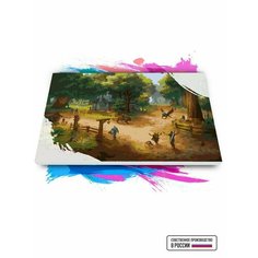 Картина по номерам на холсте WOW Златоземье, 50 х 80 см Красиво Красим