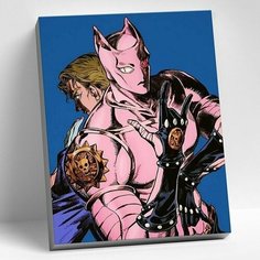 Картина по номерам, 40 х 50 см, KILLER QUEEN "Джо-Джо" 22 цвета Molly