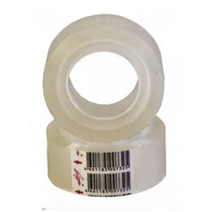 Клейкая лента (скотч) канцелярская Луч (18мм x 20м, прозрачная) (18С 1217-08), 8 уп.