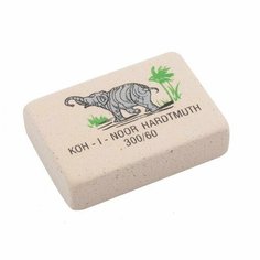 Ластик Koh-I-Noor Elephant 300/60 (прямоугольный, натуральный каучук, 31x21x8мм) 60шт.