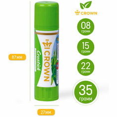 Клей-карандаш Crown Expert, 35г (CG-350), 12шт.