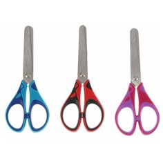 Maped Ножницы детские 13 см, Essentials Soft, симметричные, прорезиненные ручки, дисплей, микс