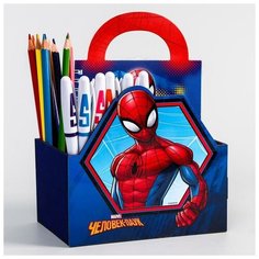 MARVEL Органайзер для канцелярии "Человек паук" 150 х 100 х 80