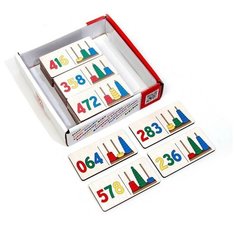 Домино, большое логическое «Цветные пирамидки. Счёт» АНДАНТЕ