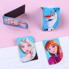 Открытка с магнитными закладками "Самой красивой!", Холодное сердце, 4 шт. Disney