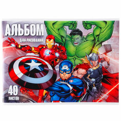 9431561 Альбом для рисования Мстители, А4, 40 листов Marvel