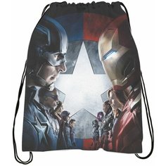 Мешок для обуви Железный человек - Iron Man № 19 Bugrikshop