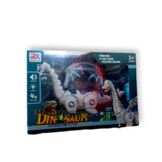 Интерактивный Робот-Динозавр ходит, свет, звук китай