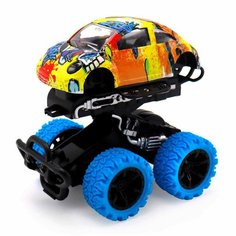Funky Toys Игрушка Инерционная die-cast машинка краш-эффектом Funky toys FT8488-4