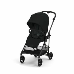 Прогулочная коляска Cybex Melio Moon Black шасси Carbon Black