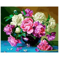 Картина по номерам Пышный букет 40х50 см АртТойс