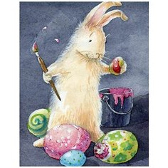 Картина по номерам Пасхальный кролик 40х50 см АртТойс
