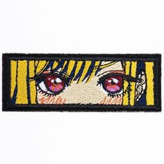 Нашивка, шеврон, патч (patch) Эта фарфоровая кукла Марин Китагава взгляд, аниме, размер 8,7*3,2 см Rocknrolla