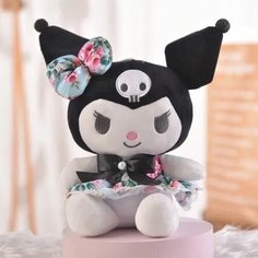 Мягкая игрушка 22см Игрушка Куроми, Моя мелодия, Хелло Китти черная Нет бренда