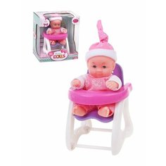 Игровой набор Мой малыш, в компл. пупс 12,5 см. предм. 1шт. в асс. Наша Игрушка MS09100