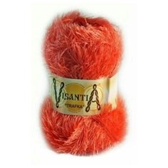 Пряжа Visantia Trafka кирпичный (82), 100%полиэстер, 150м, 100г, 3шт