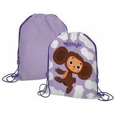 Мешок для обуви 320 х 270 мм "Чебурашка", сиреневый CBJS-UA1-883xs China