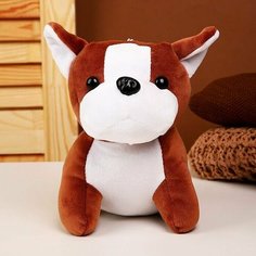 Мягкая игрушка Бульдог, 17 см Китай